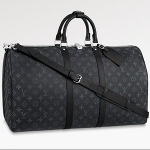 AUTHENTIC LOUIS VUITTON KEEPALL BANDOULIÈRE 55 LUGGAGE/BAG/ NWT
